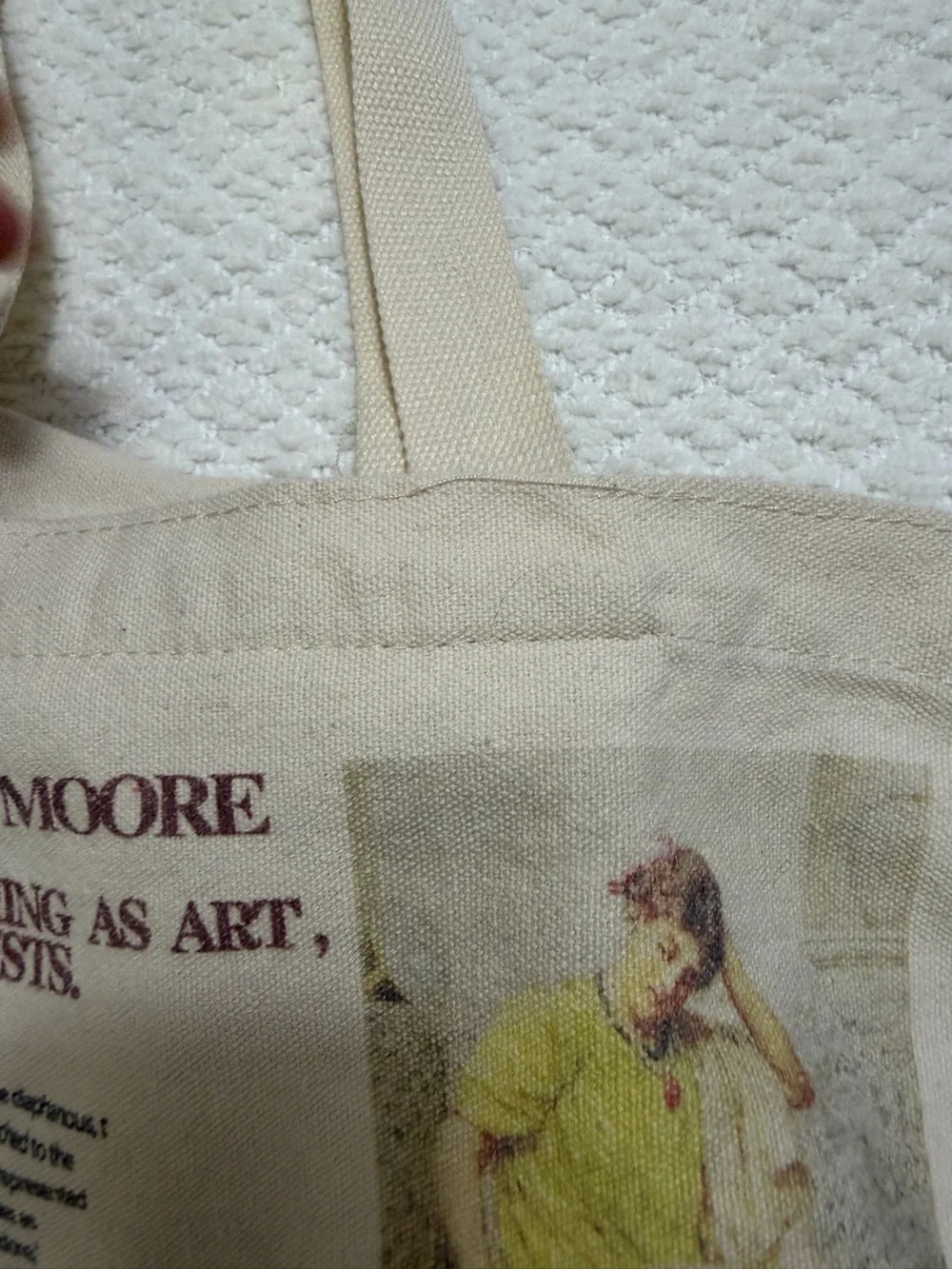Albert Joseph Moore Canvas Tote Bag